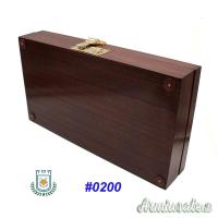 #0200 Valigetta Nuova in Legno Colt Anaconda 6