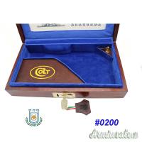 #0200 Valigetta Nuova in Legno Colt Anaconda 6