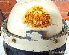 Casco da volo Ufficiale pilota Aeronautica Militare italiana mod. anni ’50 del Col. Eugenio Geymet