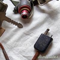 Casco da volo Ufficiale pilota Aeronautica Militare italiana mod. anni ’50 del Col. Eugenio Geymet