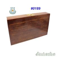 #0189 Valigetta Nuova Legno Colt Python 6