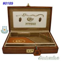 #0189 Valigetta Nuova Legno Colt Python 6