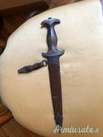 Daga tedesca del reparto SA II guerra mondiale