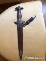Daga tedesca del reparto SA II guerra mondiale