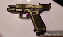 Glock 45 FS - Distressed Cerakote Custom 9x21mm IMI