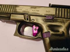 Glock 45 FS - Distressed Cerakote Custom 9x21mm IMI