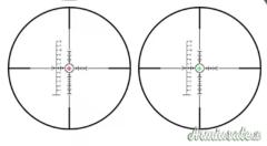 Ottica 10-40x50 secondo piano focale