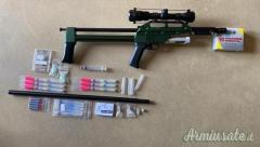 FUCILE LANCIASIRINGHE DAN-INJECT MOD. JM  A CO2 cal. 11 MM COMPLETO DI ACCESSORI