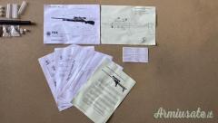 FUCILE LANCIASIRINGHE DAN-INJECT MOD. JM  A CO2 cal. 11 MM COMPLETO DI ACCESSORI