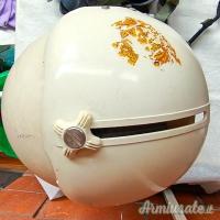Casco da volo Ufficiale pilota Aeronautica Militare italiana mod. anni ’60 del Col. Eugenio Geymet