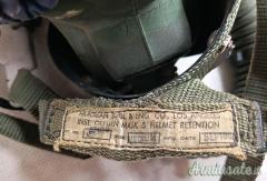 Casco da volo Ufficiale pilota Aeronautica Militare italiana mod. anni ’60 del Col. Eugenio Geymet