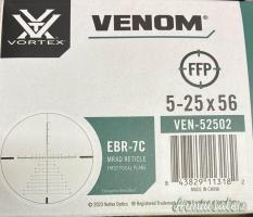 Wortex Venom 5-25x56  Ret. e click in MIL