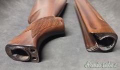 LEGNI DX PER BENELLI 121/123  (NO SL 80 E SIMILI), CAL. 12, PIEGA 50. SOLO TEL.