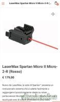 LaserMax Spartan Micro II Micro-2-R (Rosso)