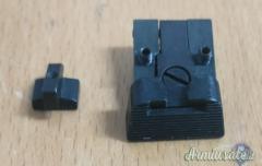 Tacca di mira e mirino Walther Colt Gold Cup .22 LR