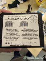 Vendo come nuova ottica Konus 3-12X50