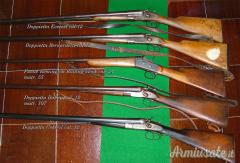 FUCILI CAL. 12 ANTICHI A CANI ESTERNI