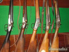 FUCILI CAL. 12 ANTICHI A CANI ESTERNI