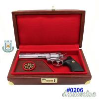 #0206 Valigetta Nuova in Pelle Colt Python - S&W - Ruger - 6