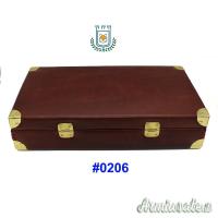 #0206 Valigetta Nuova in Pelle Colt Python - S&W - Ruger - 6