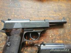 CAMBIO WALTHER P 38 D'EPOCA BIF 44 CAL. 9 MM CON COLT PHYTON 357 6
