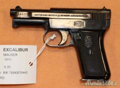 Pistola Mauser 1910 Calibro 6,35