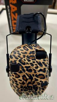 WALKER’S RAZOR SLIM CUFFIE ELETTRONICHE LEOPARD PRINT