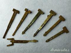 Ricambi astine arma antica