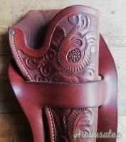 Fondina anteguerra originale H.H. Heiser per Colt 1873 SAA 7.5