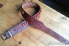 Fondina anteguerra originale H.H. Heiser per Colt 1873 SAA 7.5