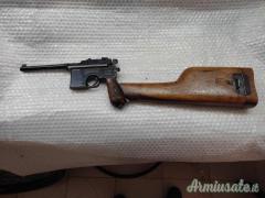 Mauser C96  M 30  -  7.63x25mm Mauser - con calciolo fondina