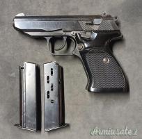 CEDO PISTOLA SEMI-AUTO WALTHER PP CAL. 9X18, DOPPIO CARICATORE. SOLO TEL.