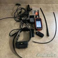 Dispositivo portatile Garmin Alpha 100 con 2 collari di localizzazione GPS TT15