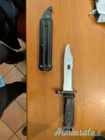 Baionetta demilitarizzata tranciafili ak 47 Jugoslavia