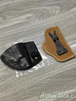 Fondina in pelle revolver 2 pollici porto occulto IWB Smith & Wesson  J frame