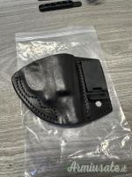 Fondina in pelle revolver 2 pollici porto occulto IWB Smith & Wesson  J frame