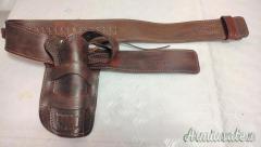 Cinturone Western cuoio ingrassato Vega.