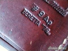 Zed holster, handmade, per beretta mod 76