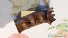 Guancette Goncalo Alves in legno pregiato per SMITH& WESSON K-K-L Square Butt