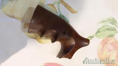 Guancette Goncalo Alves in legno pregiato per SMITH& WESSON K-K-L Square Butt