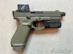 GLOCK 45 HUNTER MOS FTO A-CUT RED DOT AIMPOINT COA + TORCIA: GTL-II 9X19