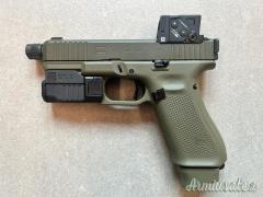 GLOCK 45 HUNTER MOS FTO A-CUT RED DOT AIMPOINT COA + TORCIA: GTL-II 9X19