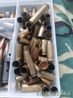 Bossoli misti pistola e AK surplus militare vari calibri 7,62x25 . 45 ACP . 9x21. 40 S W .  ecc ...