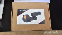 Ottica red hot con magnificatore Holosun HS510C-HM3X usata