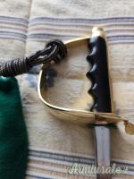 Sciabola d'ordinanza Marina Militare Sartore con dragona