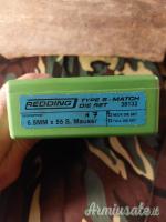REDDING TYPE S. MATCH 6.5x55 S.M NECK DIE SET