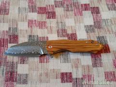 Coltellino in Acciaio Damasco