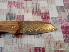 Coltellino in Acciaio Damasco