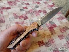 Coltellino in Acciaio Damasco