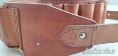 cartuccera in cuoio cal,24